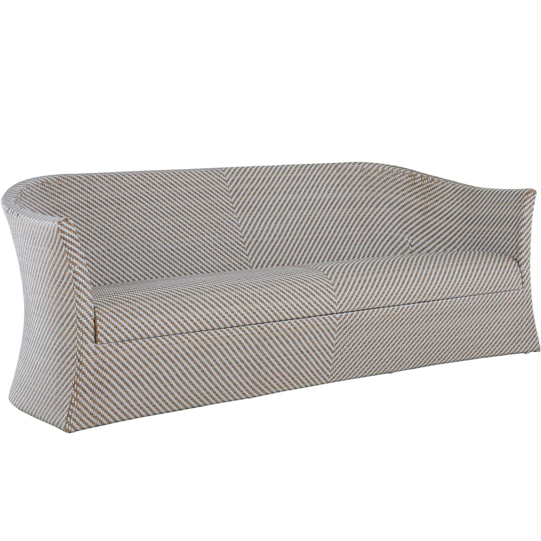 Palm Beach Outdoor Sofa - Natural & White