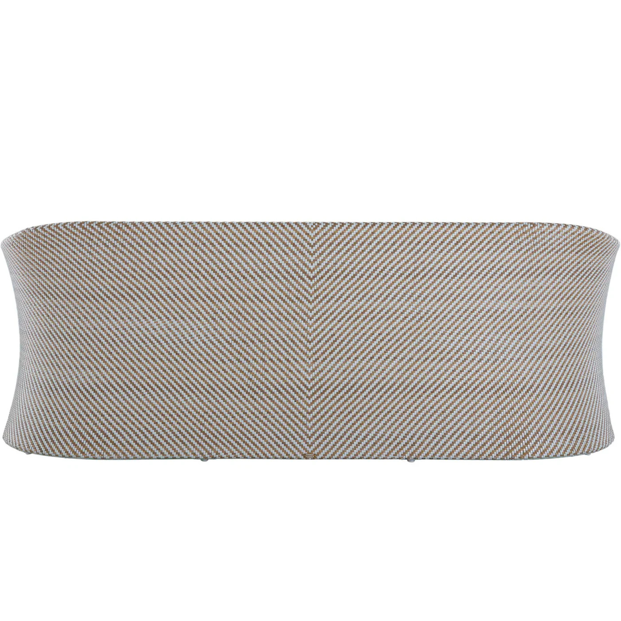 Palm Beach Outdoor Sofa - Natural & White