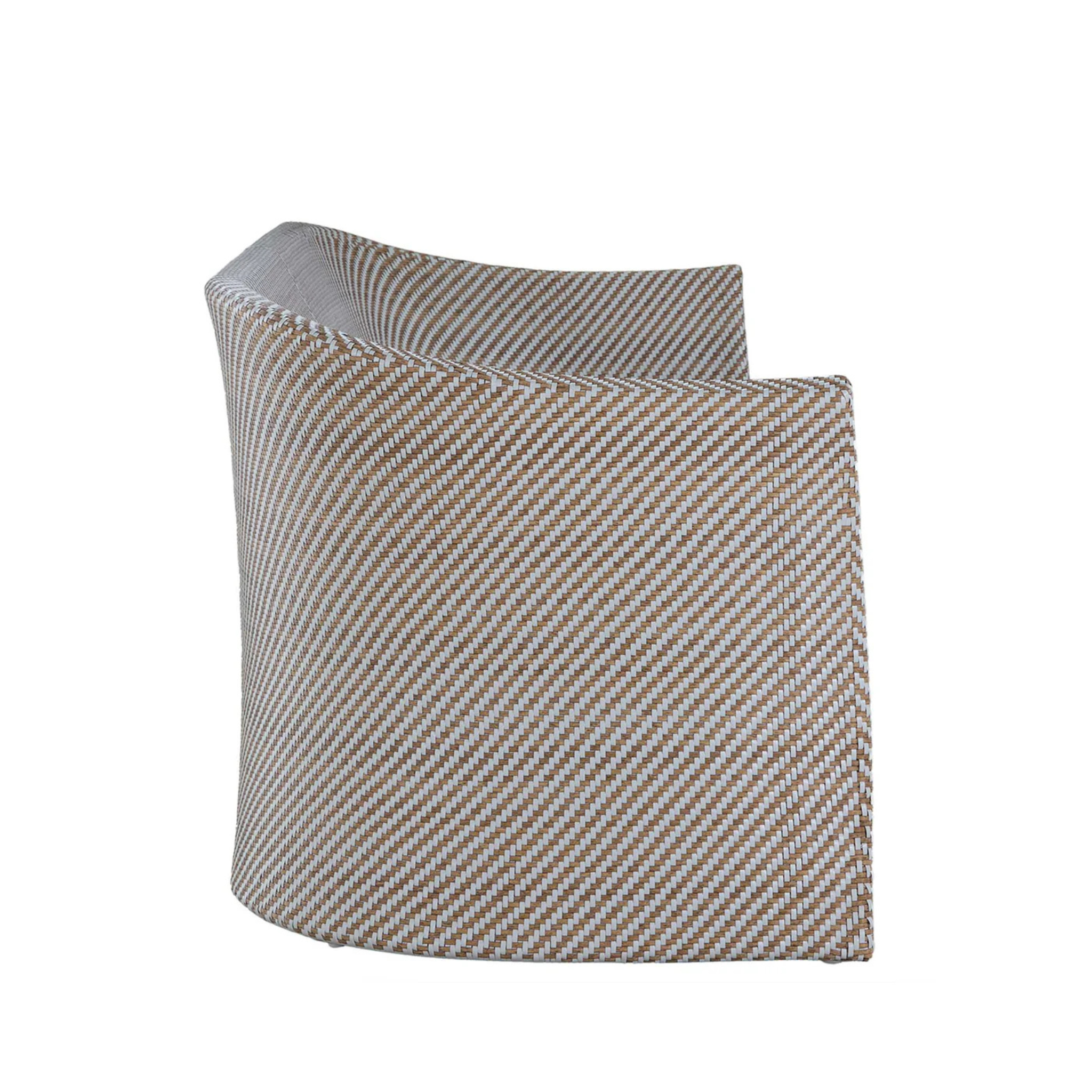 Palm Beach Outdoor Sofa - Natural & White