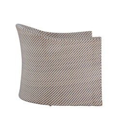 Palm Beach Outdoor Swivel Lounge Chair - Natural & White