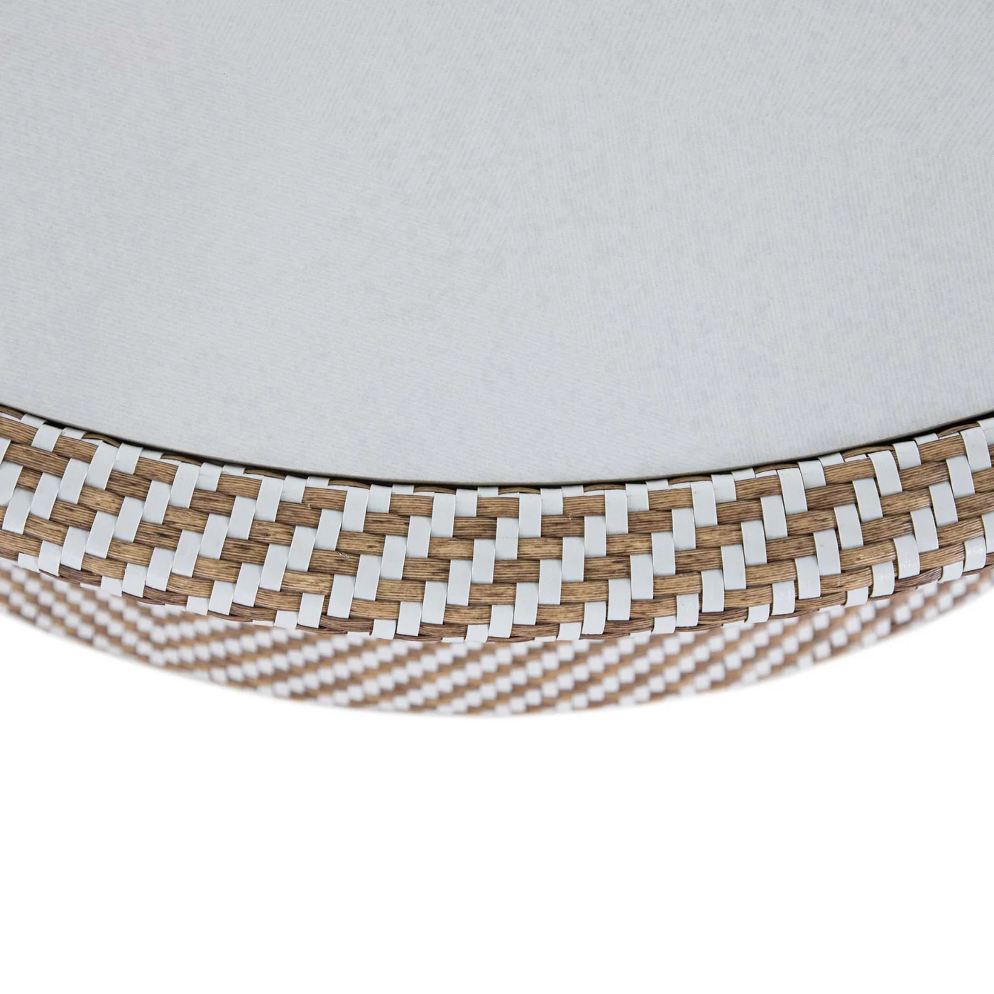 Palm Beach Outdoor Coffee Table - Natural & White