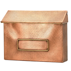 Wall Mounted Copper Mail Box - Two Sizes