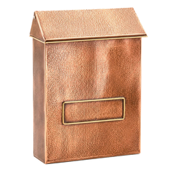 Wall Mounted Copper Mail Box - Two Sizes