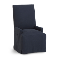 Waterway Slipcovered Dining Arm Chair