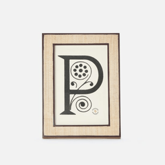 Aberdeen Abaca & Brown Picture Frame - Three Sizes - Our Boat House