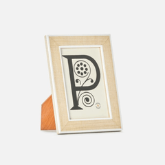 Aberdeen Abaca & White Picture Frame - Three Sizes - Our Boat House