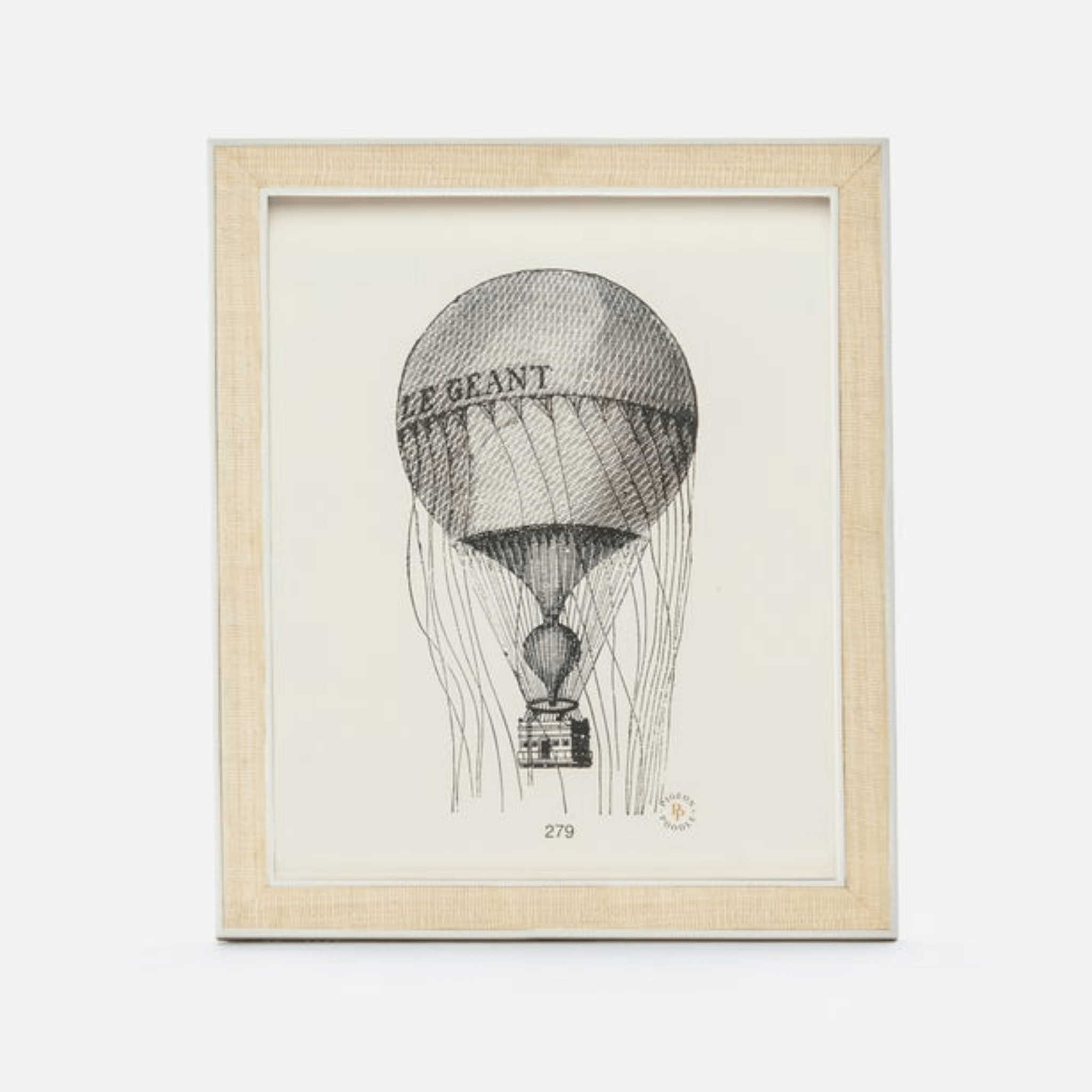 Aberdeen Abaca & White Picture Frame - Three Sizes - Our Boat House