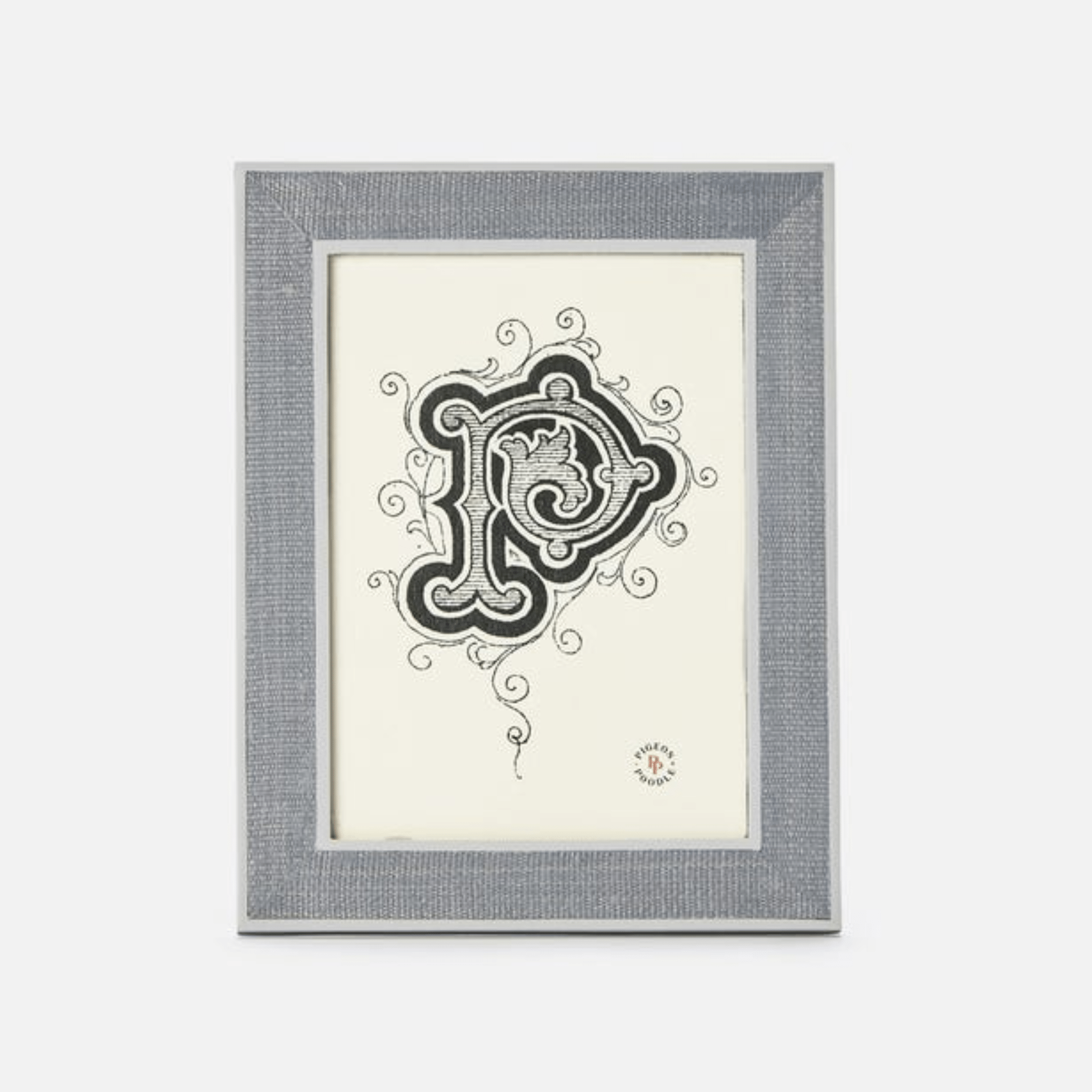 Aberdeen Steel Blue & White Picture Frame - Three Sizes - Our Boat House