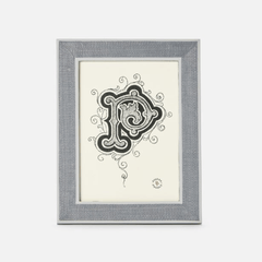 Aberdeen Steel Blue & White Picture Frame - Three Sizes - Our Boat House