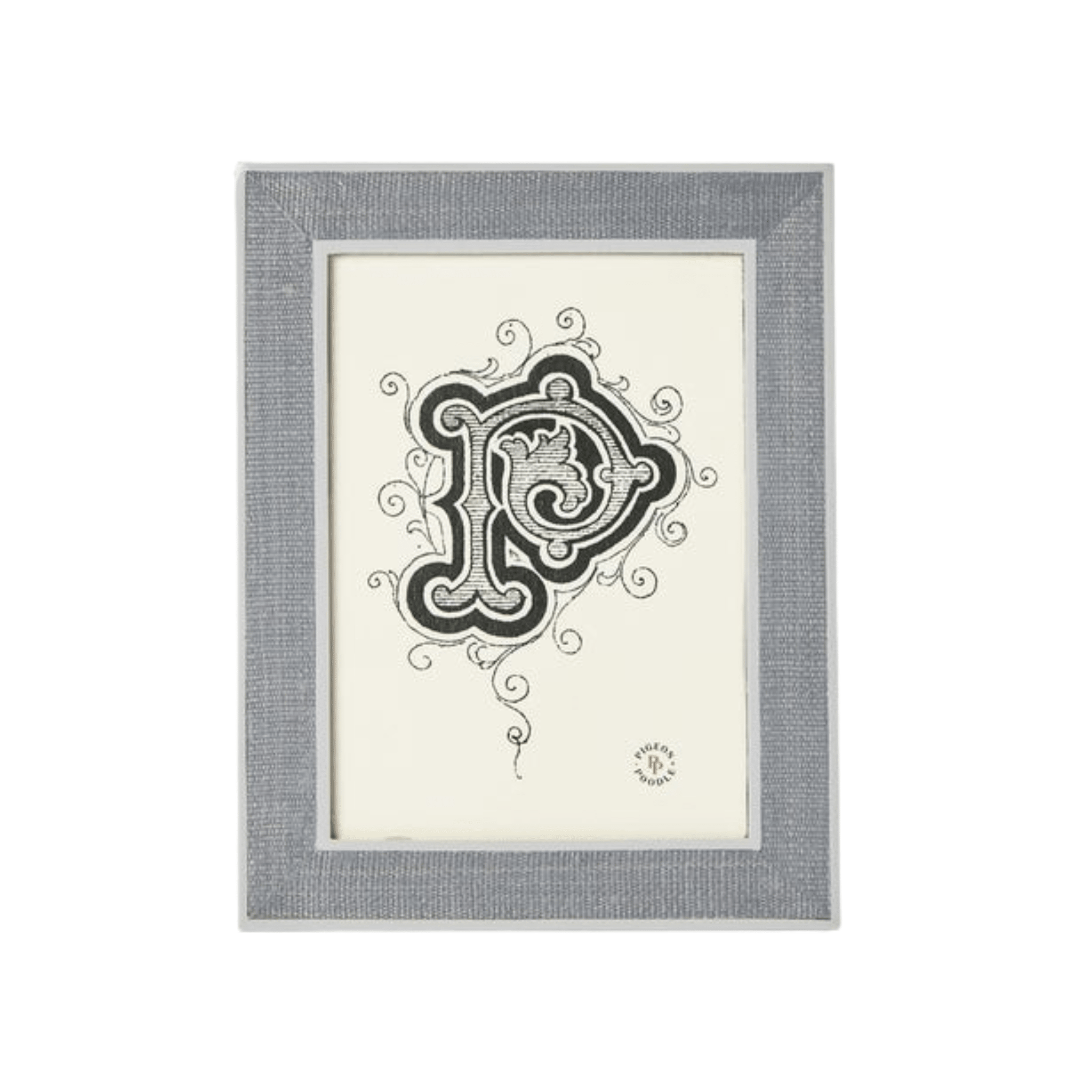 Aberdeen Steel Blue & White Picture Frame - Three Sizes - Our Boat House
