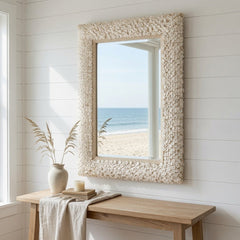 Abigail Shell Mirror - Our Boat House
