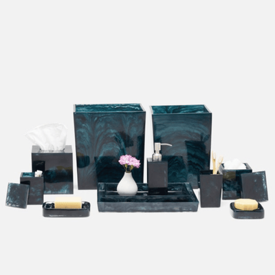 Abiko Bath Accessories - Dark Teal - Our Boat House