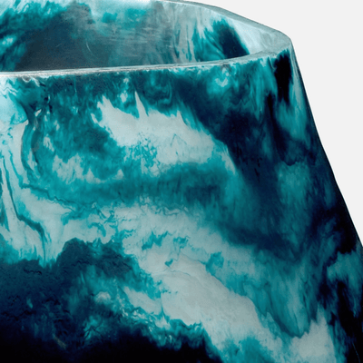 Abria Outdoor Planter - Teal - Our Boat House