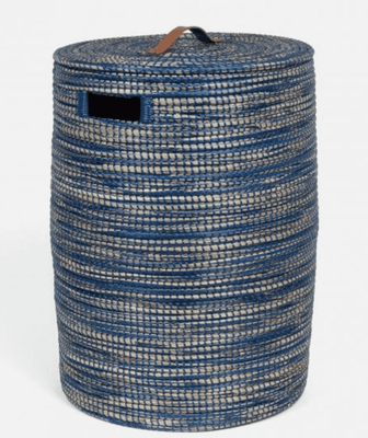 Akron Blue Hamper - Our Boat House