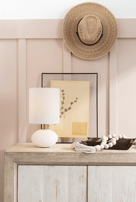 Alabaster Mini Orb Lamp - Our Boat House