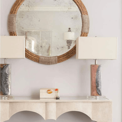 Alexandra Antique Mirror - Two Colors - Our Boat House