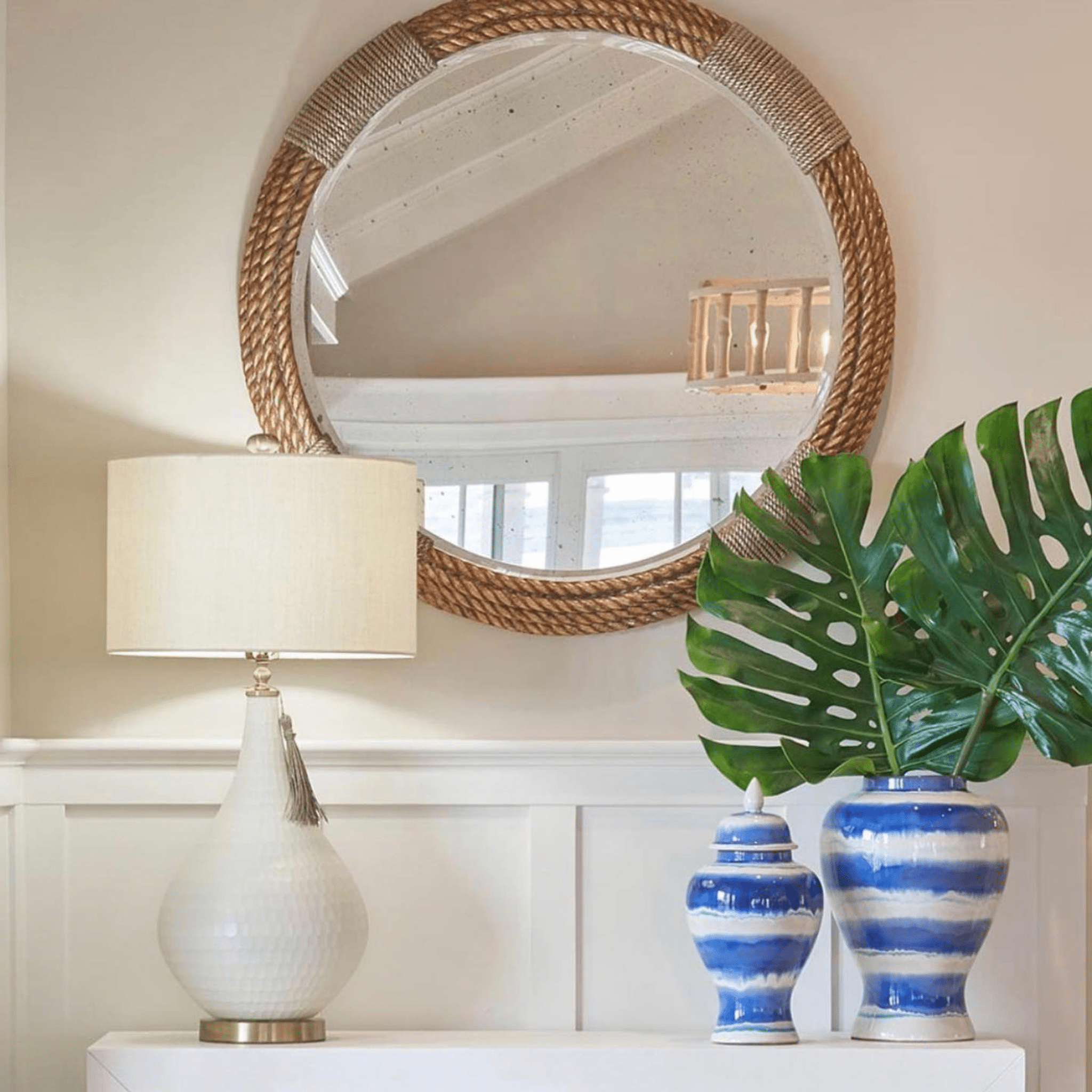Alexandra Antique Mirror - Two Colors - Our Boat House