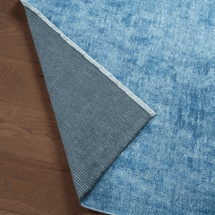 Allure Blue - Power Loomed Rug - Our Boat House
