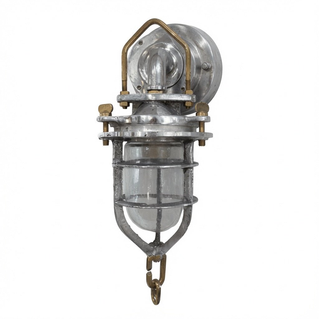 Aluminum Convoy Sconce Light - Our Boat House