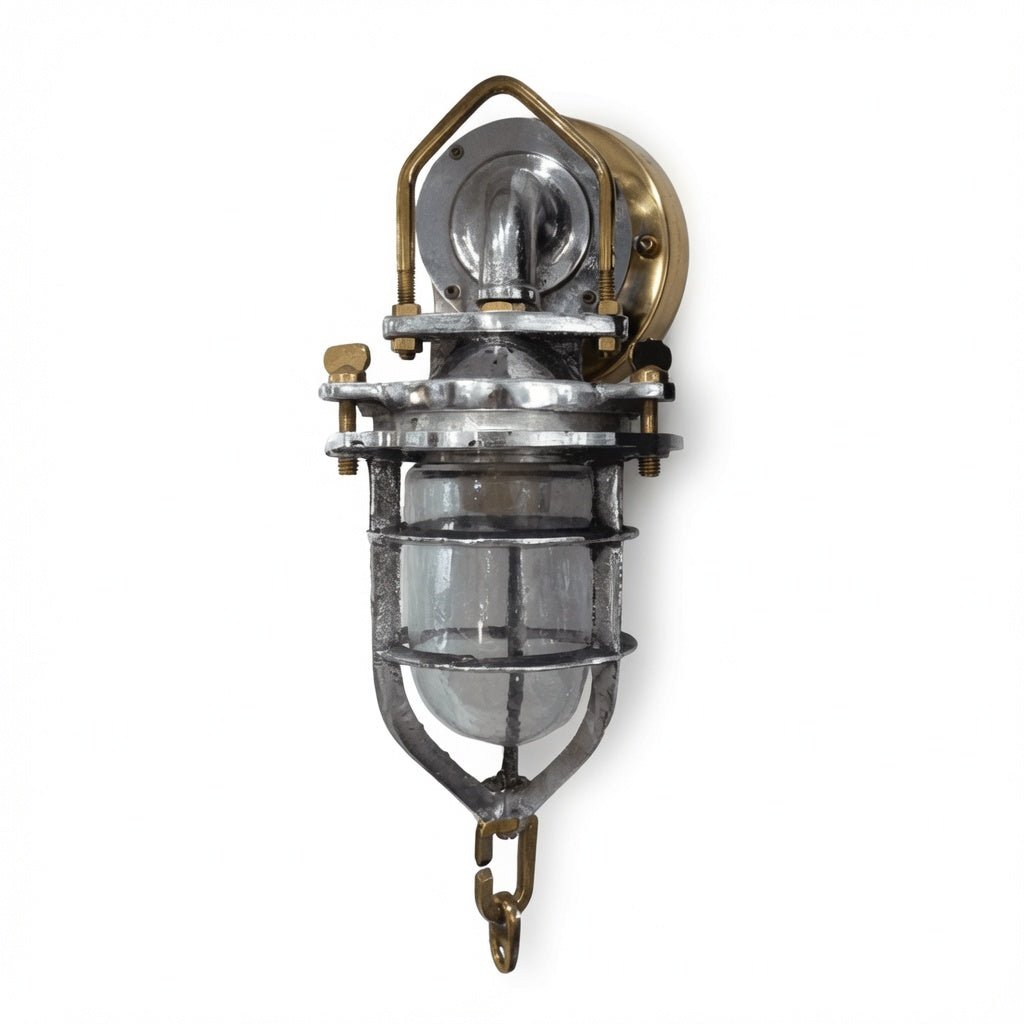 Aluminum Convoy Sconce Light - Our Boat House