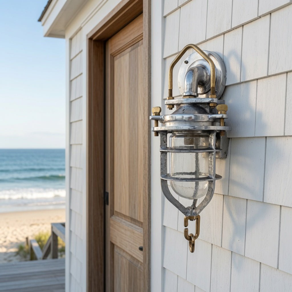 Aluminum Convoy Sconce Light - Our Boat House