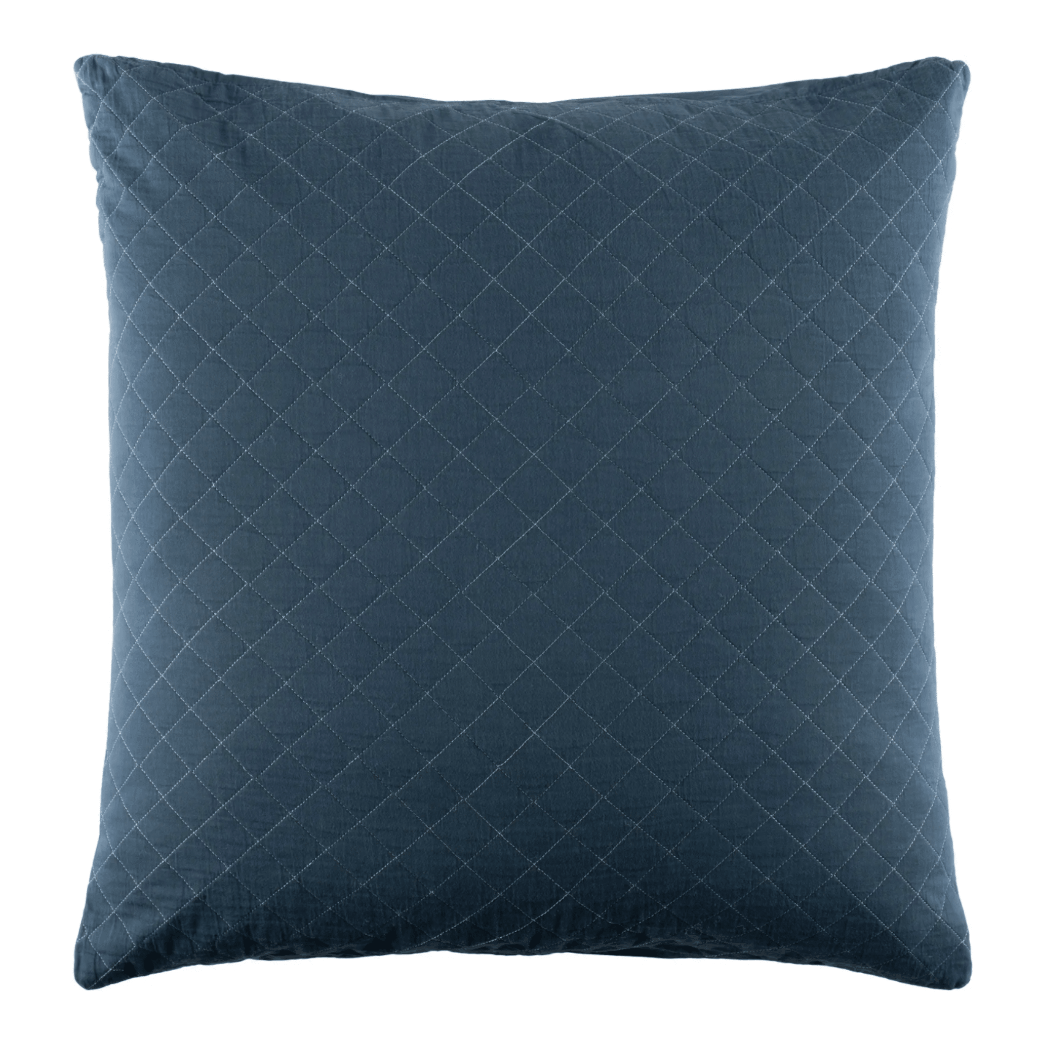 Amity Quilted Sham - Navy - Our Boat House