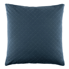 Amity Quilted Sham - Navy - Our Boat House