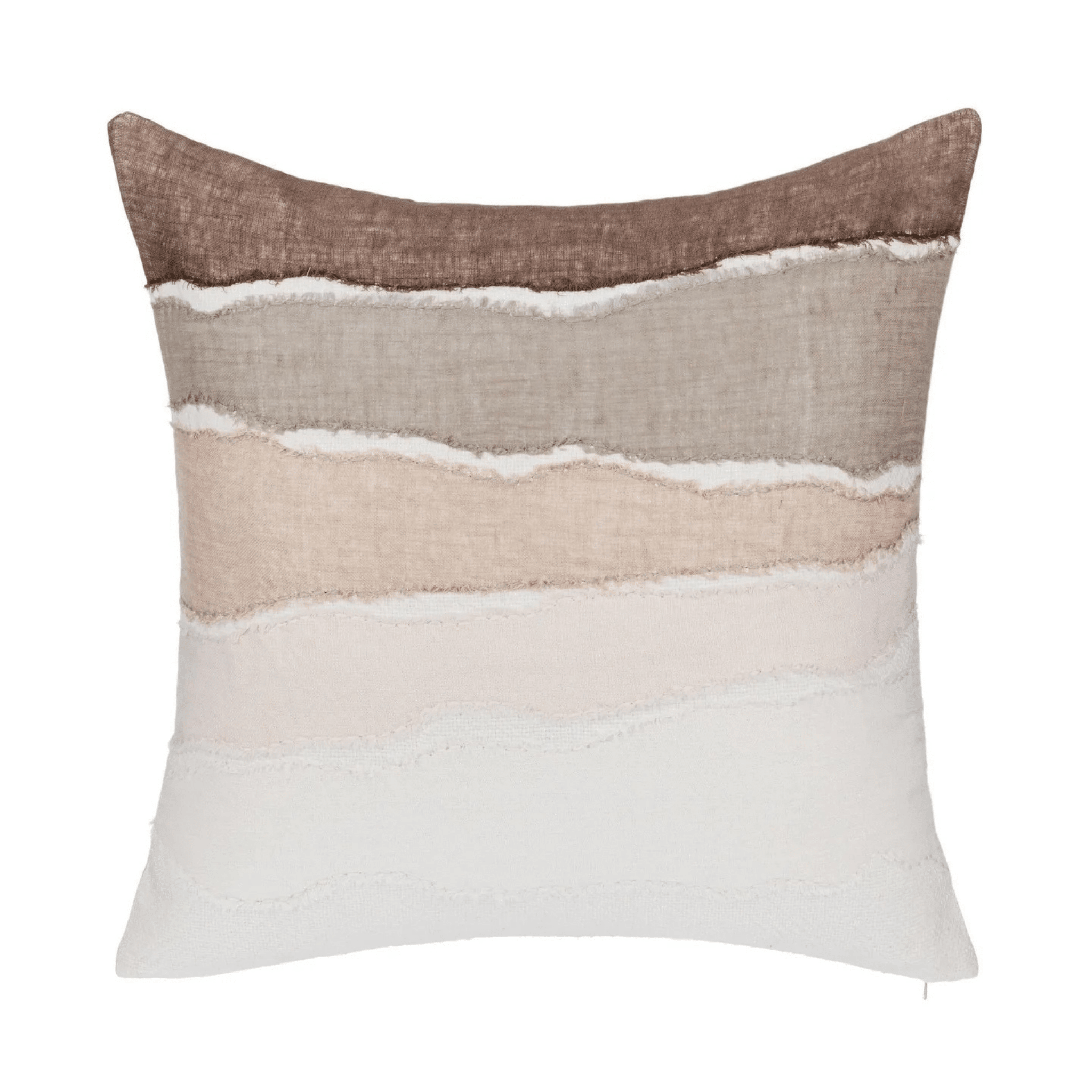 Anacapa Shores Mocha Throw Pillows - s/2 - Our Boat House