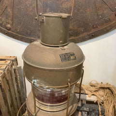Anchor Lantern - Large w/Clear Lense - Our Boat House