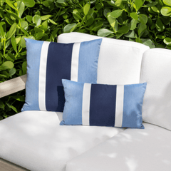 Anna Maria Island Indoor/Outdoor Pillow - Ocean - Our Boat House