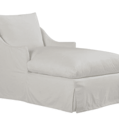 Annapolis Slipcovered Chaise Lounge - Our Boat House