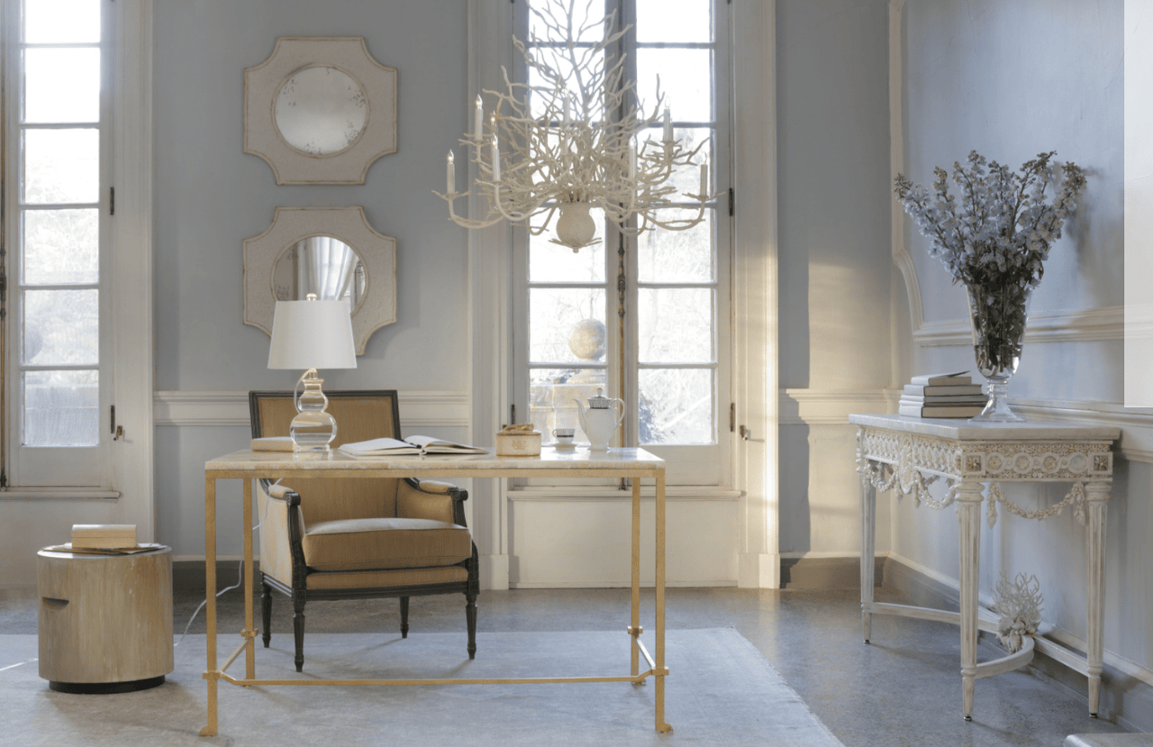 Antique White Coral Large 12 - Light Chandelier - Our Boat House