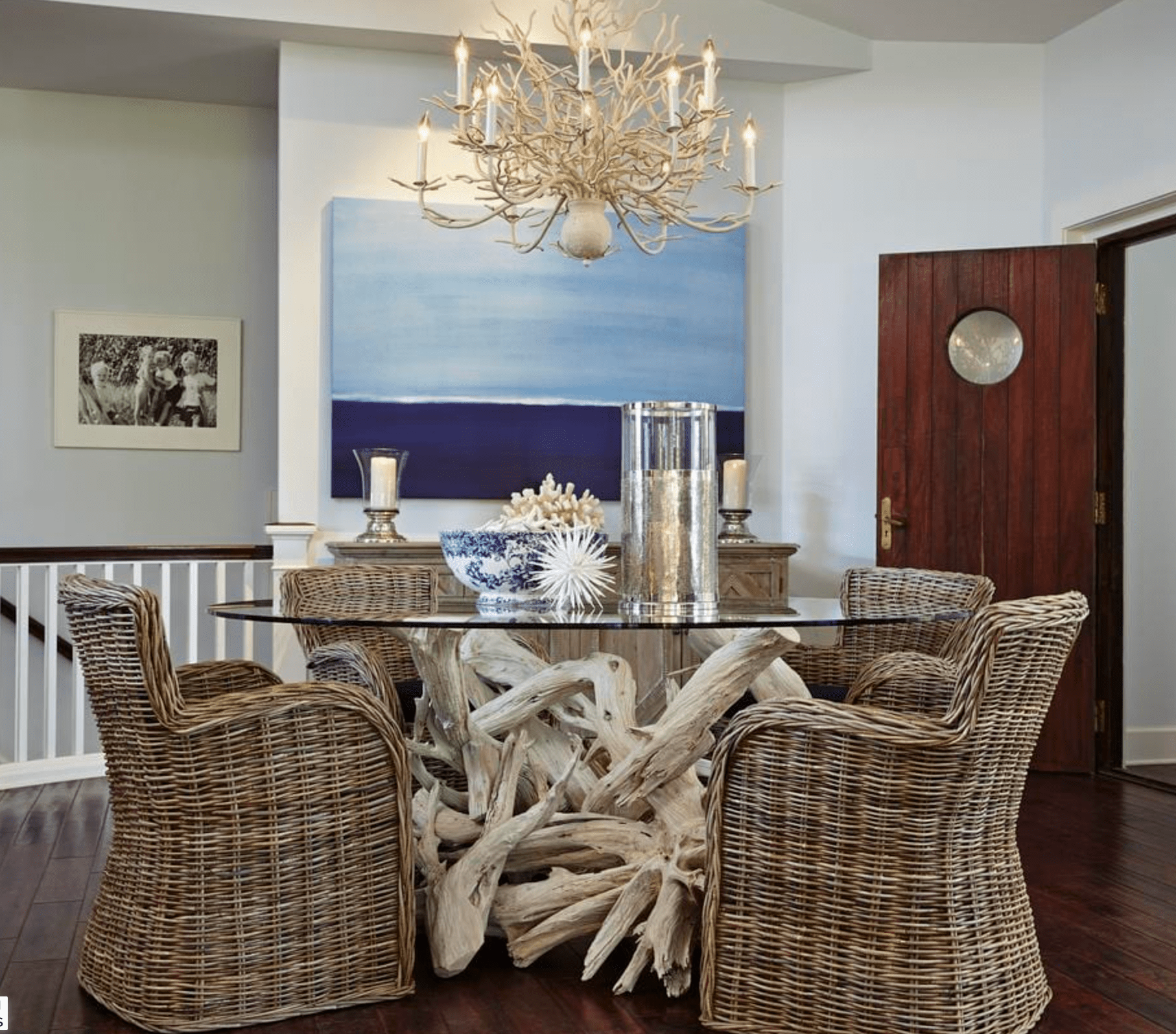 Small Coastal Dining Sets Small Space Rectangular Dining Table