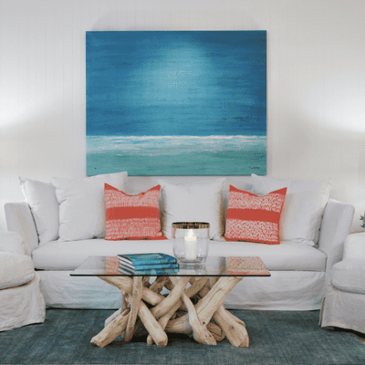 Aqua Horizon Giclee - Our Boat House