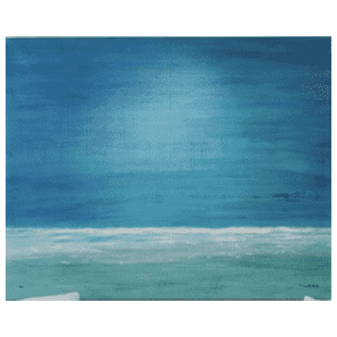 Aqua Horizon Giclee - Our Boat House