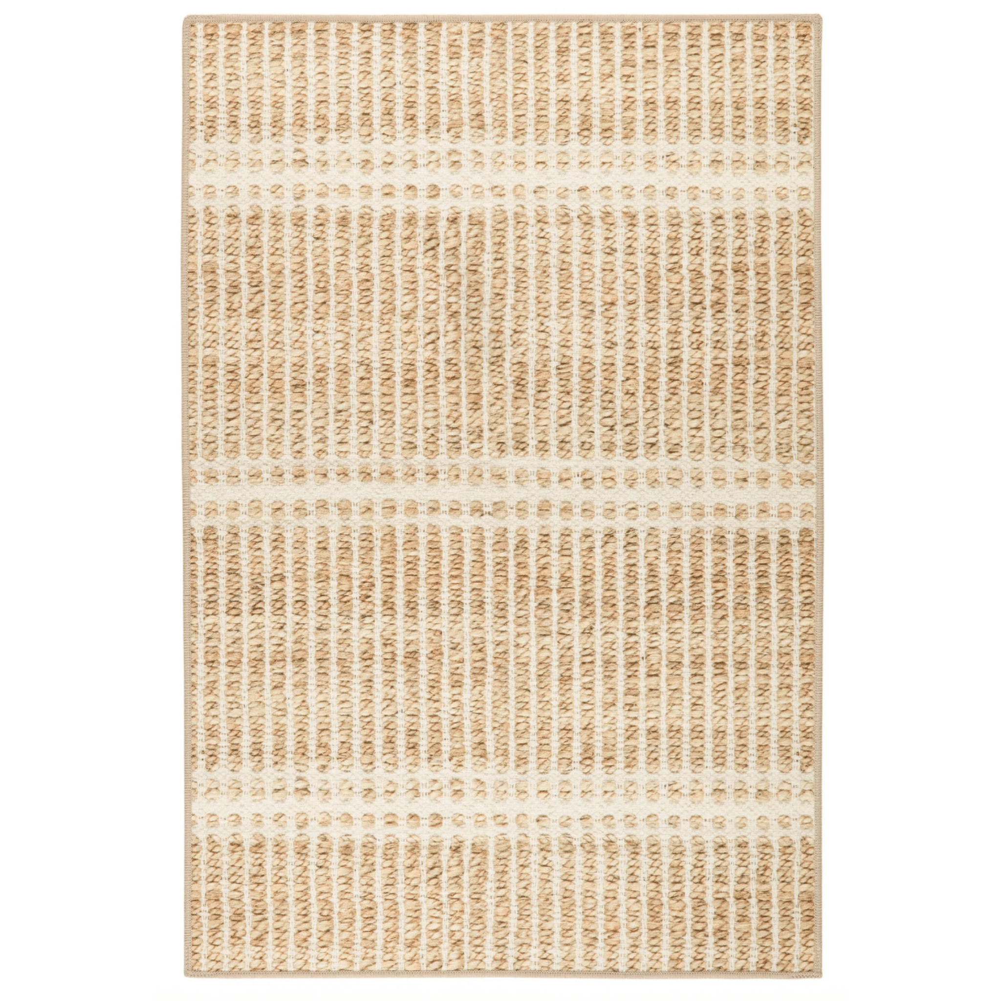 Arbor Ivory Machine Washable Rug - Our Boat House