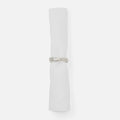 Arbor Polished Silver Napkin Ring Set - Our Boat House