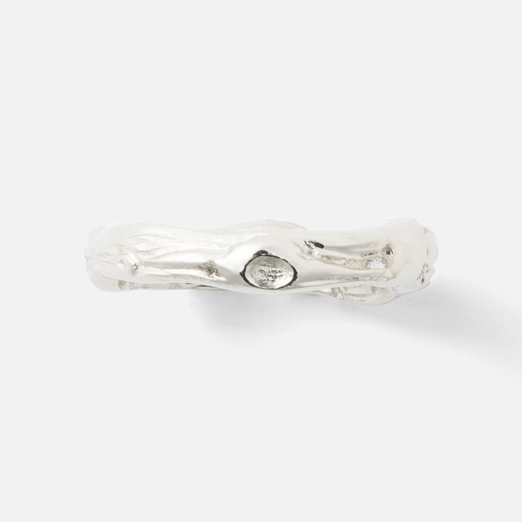 Arbor Polished Silver Napkin Ring Set - Our Boat House