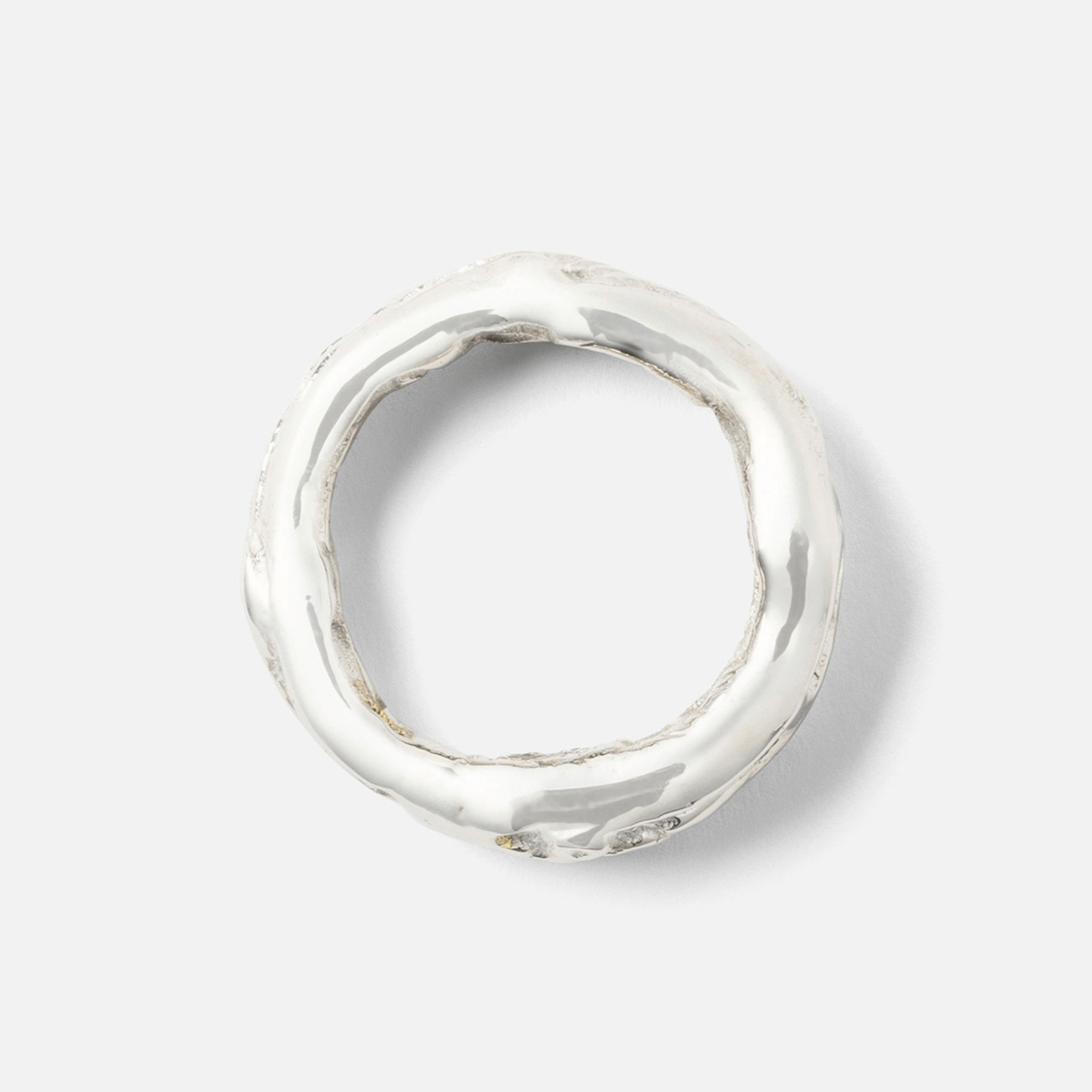 Arbor Polished Silver Napkin Ring Set - Our Boat House