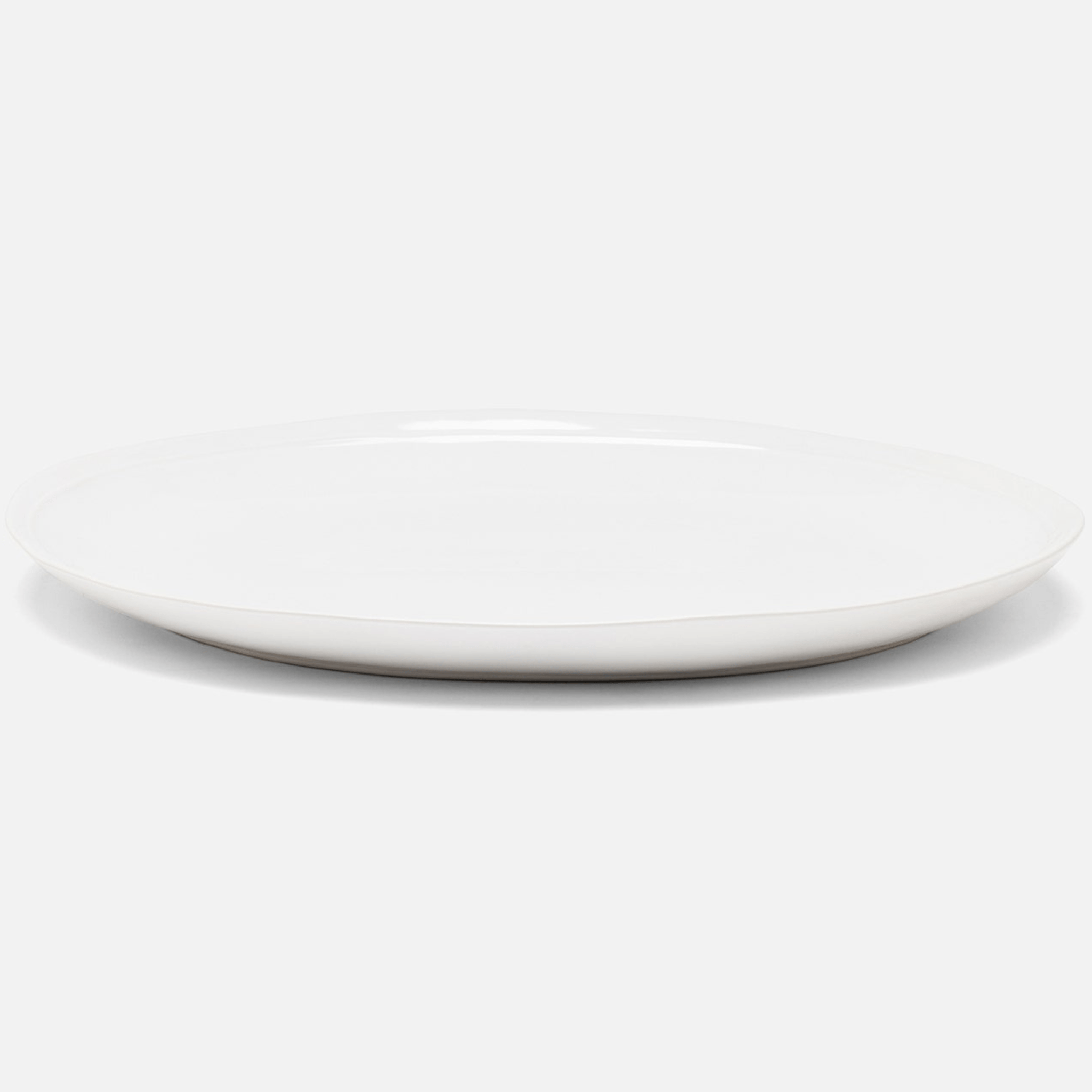 Ariana White Oval Serving Platter - Set of Two - Our Boat House
