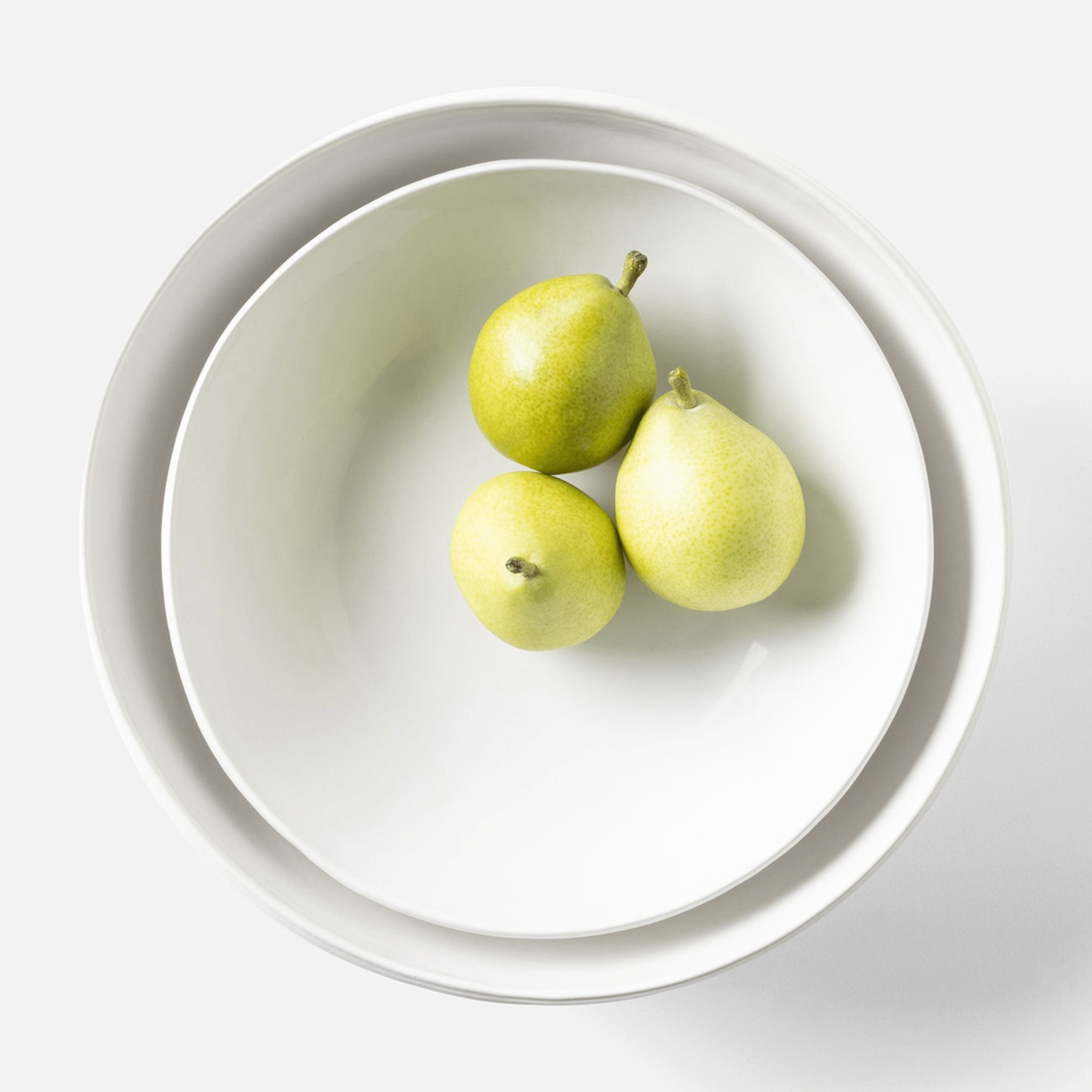 Ariana White Serving Bowl - Set of Two - Our Boat House