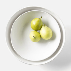 Ariana White Serving Bowl - Set of Two - Our Boat House