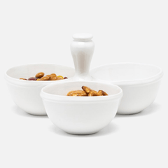 Ariana White Snack Bowl - Our Boat House