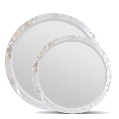 Aruba Bay Kabibe Shell Mirror - Our Boat House