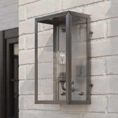 Asbury Silver Outdoor Wall Sconce - Our Boat House