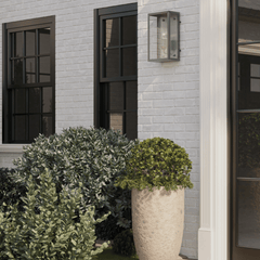 Asbury Silver Outdoor Wall Sconce - Our Boat House