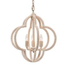 Astin Coco Bead Chandelier - Two Sizes - Our Boat House