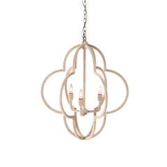 Astin Coco Bead Chandelier - Two Sizes - Our Boat House