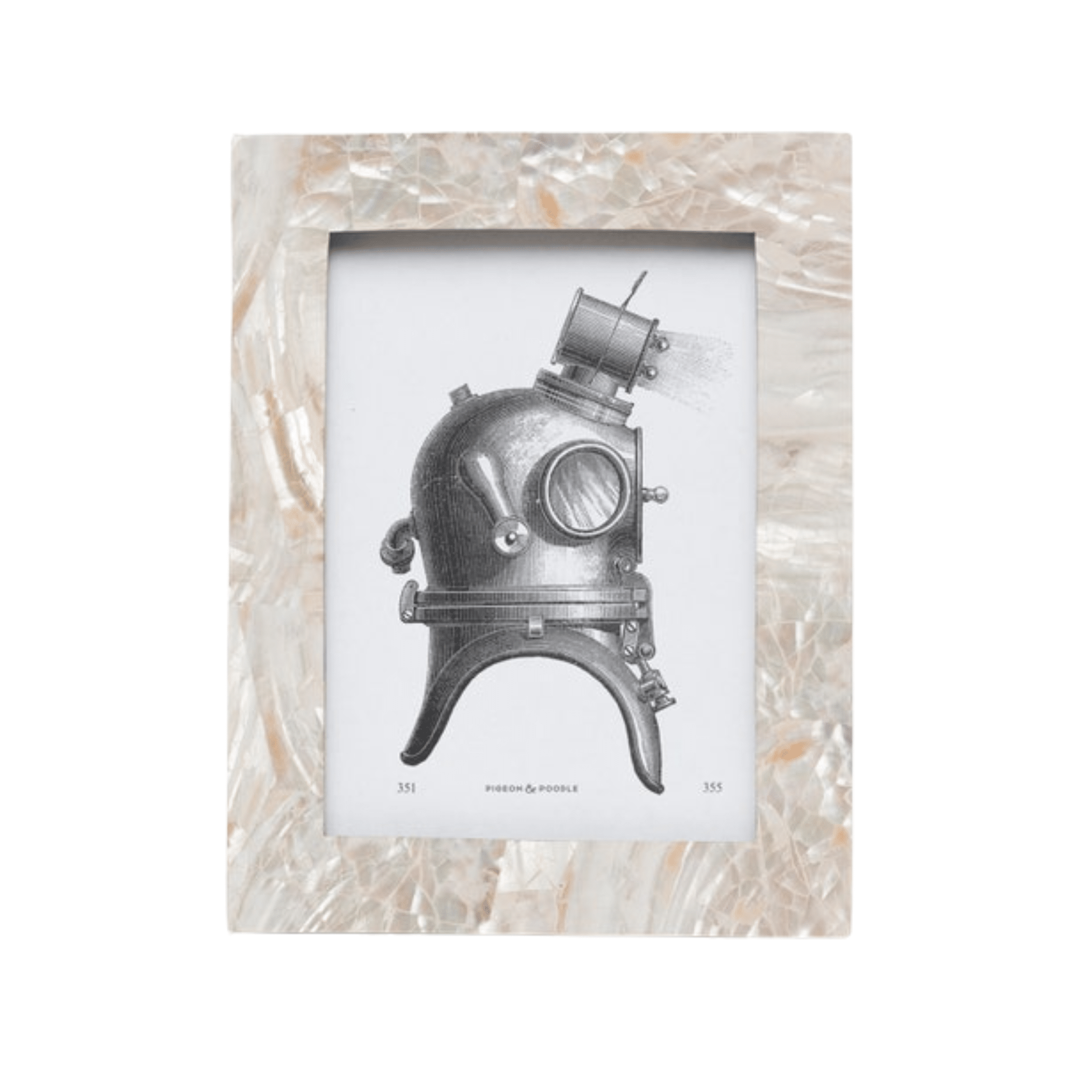 Aurora Kabibe Shell Picture Frame - Three Sizes - Our Boat House