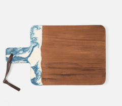 Austin Blue Swirled Serving Board main image 1